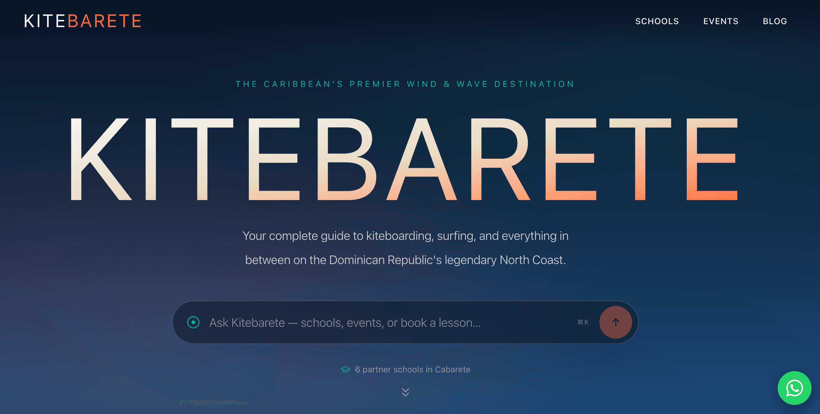 cabarete events and water sports school booking dominican republic